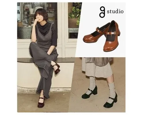 쿠팡랭킹 지스튜디오 24FW 메리제인 슈즈 구매 하세요